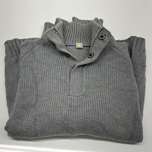Authentic Fire + Ice Grey Sweater- Size Medium
